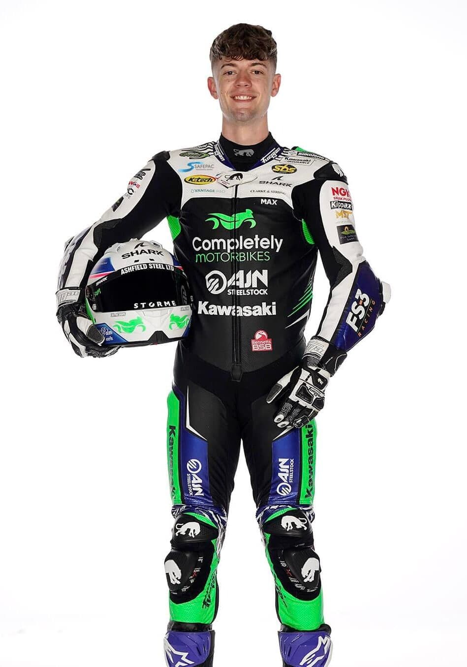 Max Cook, ETB sponsored rider